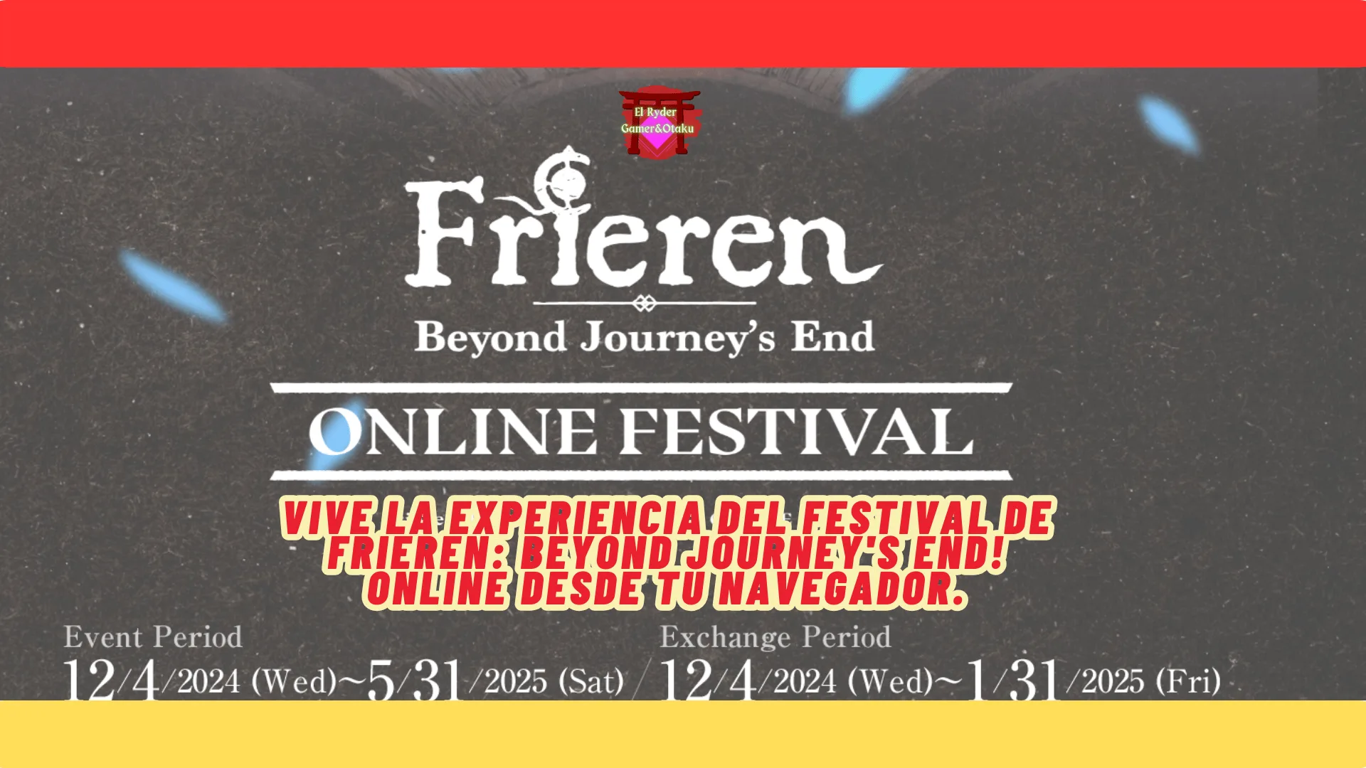 Vive la experiencia del festival de Frieren: Beyond Journey’s End! Online desde tu navegador.