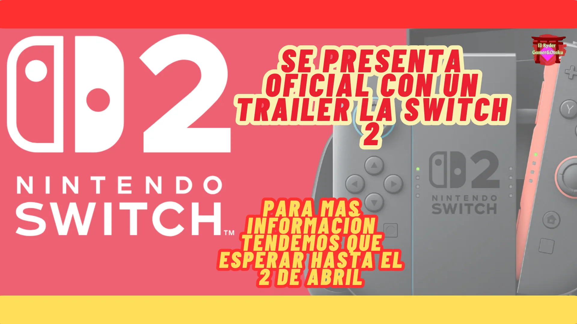 Nintendo anuncia la nueva Switch 2