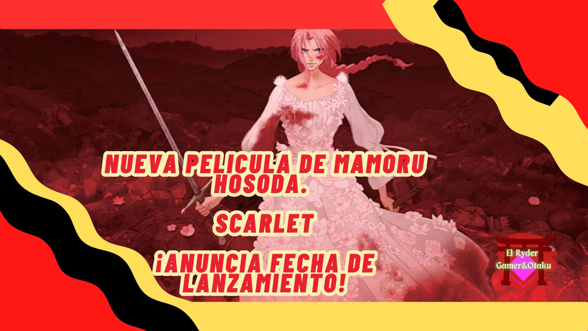 Nueva pelicula de Mamoru Hosoda, Scarlet, ¡anuncia fecha de lanzamiento!